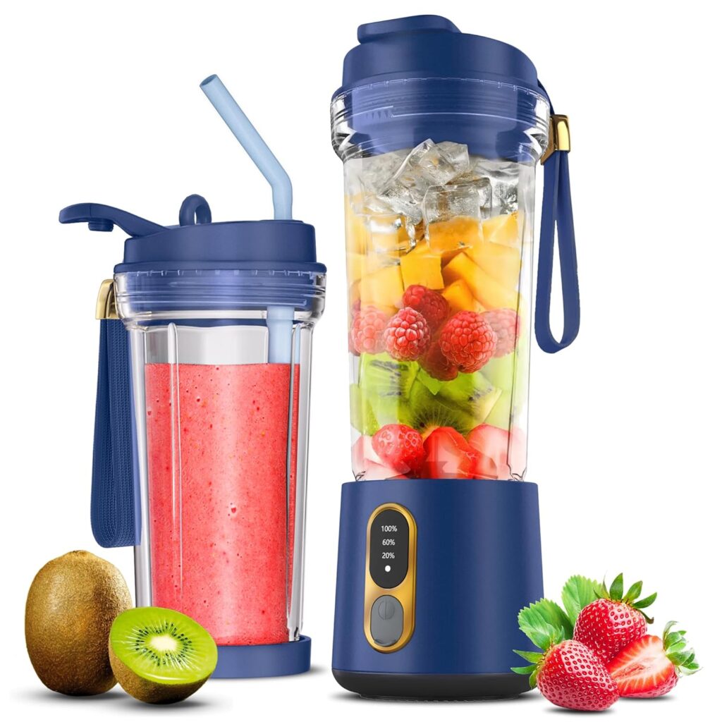 HomeBasic R100 Portable Blender | 450ml, Rechargeable, BPA-Free