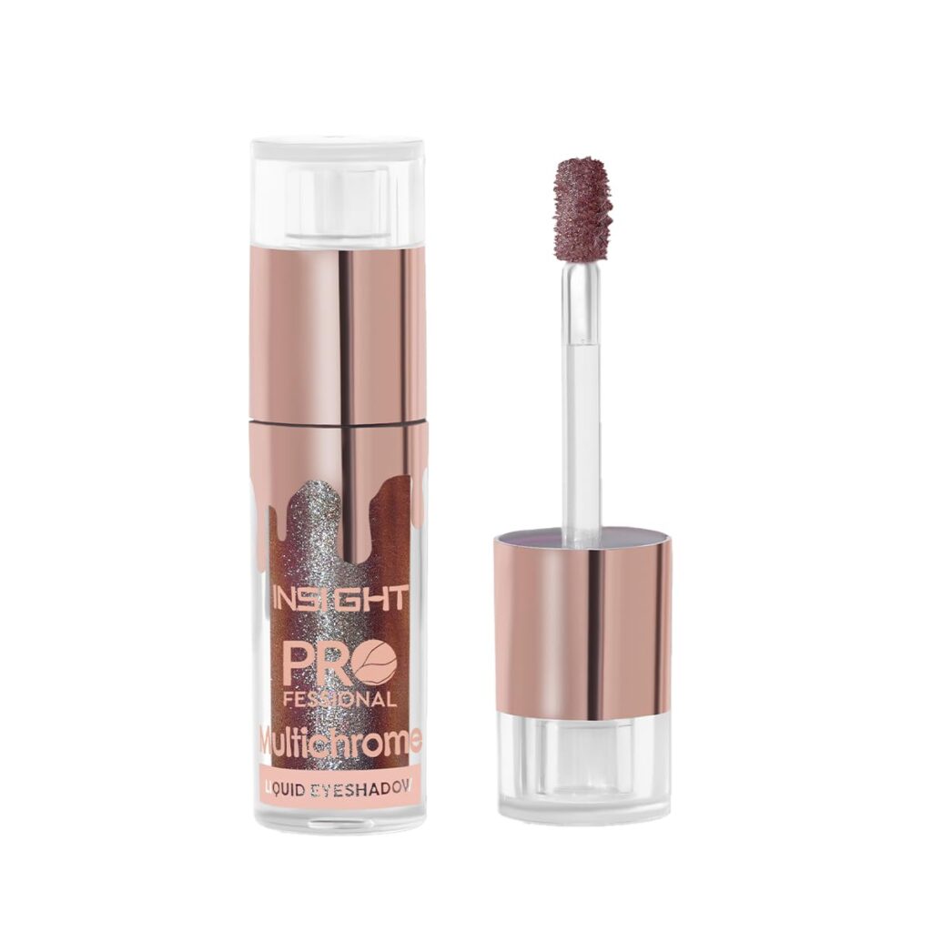 INSIGHT Professional Multichrome Liquid Eyeshadow – Snake Skin | Metallic Effect | Enriched with Green Tea & Cucumber Extracts | Striking Effect| Liquid Formula | Dynamic Color Effects – 5g
